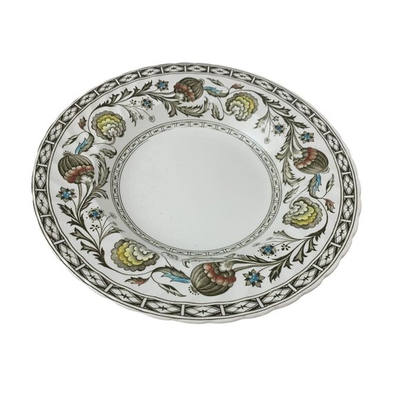 Ridgway Balmoral Ironstone Soup Bowls Set of 3 Staffordshire England 9.75" - Picture 2 of 8